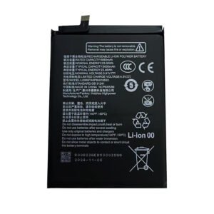 Li3959T45P8h916553 6000mAh 3.91V Li-ion Polymer replacement battery for ZTE Voyage 41 N7530N, front view showing battery surface and small 2-pin connector