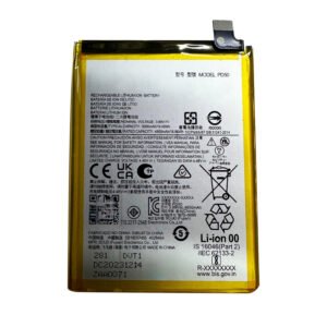 PD50 5000mAh 3.89V Li-ion Polymer replacement battery for Motorola Moto G Power 5G 2023 XT2311, front view showing battery surface and small 2-pin connector