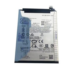 QG50 5000mAh 3.91V Li-ion Polymer replacement battery for Motorola Moto G35 5G XT2433, front view showing battery surface and small 2-pin connector