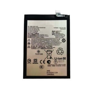 RL52 5100mAh 3.91V Li-ion Polymer replacement battery for Motorola Moto E15 XT2523-6, front view showing battery surface and small 2-pin connector