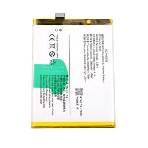 B-B3 3055mAh 3.85V Li-ion replacement battery for Vivo X9, X9L, and PD1616, front view showing battery surface and connector