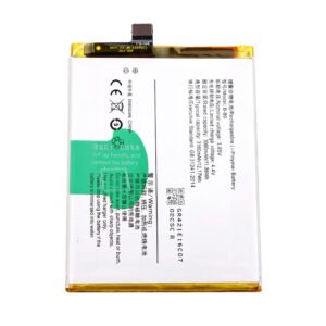B-B9 3160mAh 3.85V Li-ion Polymer replacement battery for Vivo X9i and 1611, front view showing battery surface and connector