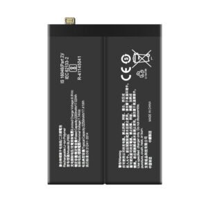BLP855 2S 4500mAh 7.74V Li-ion Polymer dual-cell replacement battery for OPPO Reno 6 Pro and Reno 8, front view showing battery surface and connector