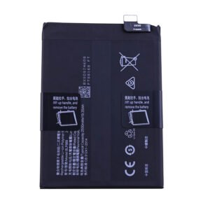 BLP889 2S 5000mAh 7.74V Li-ion Polymer dual-cell replacement battery for OPPO Find X5 Pro PFEM10 PFFM20, front view showing battery surface and connector