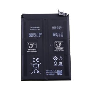BLP975 2S 5000mAh 7.78V Li-ion Polymer dual-cell replacement battery for OnePlus 11 PHB110, front view showing battery surface and connector