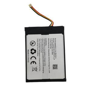LiU28104142PVUTL_B 6580mAh 3.8V Li-ion replacement battery for Blackview Tab 7 Pro and OSCAL Pad 10, front view showing battery surface and small 2-pin connector