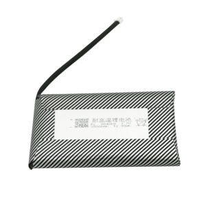 804068 3500mAh 3.7V Li-ion Polymer replacement battery for R36S Game Console, front view showing battery surface and small 2-pin connector